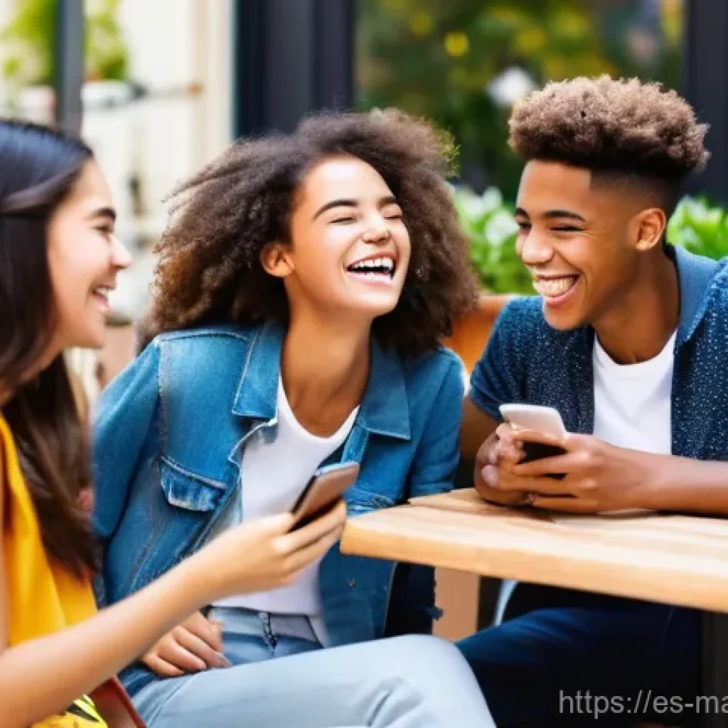 바이럴 마케팅 성공을 위한 실용적 팁 - **Prompt 1: Joyful Teenagers at a Lively Cafe**
    A vibrant, realistic photograph capturing three ...